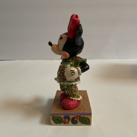 Jim Shore Disney Traditions "Comfort And Joy" Minnie Mouse #4057936 w Box Enesco - Picture 5 of 14